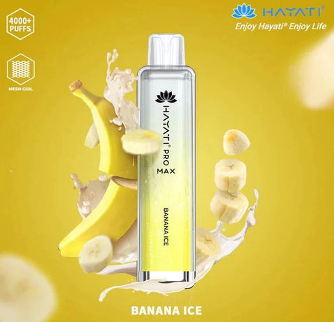 Hayati ProMax 4000 Puffs Banana Ice