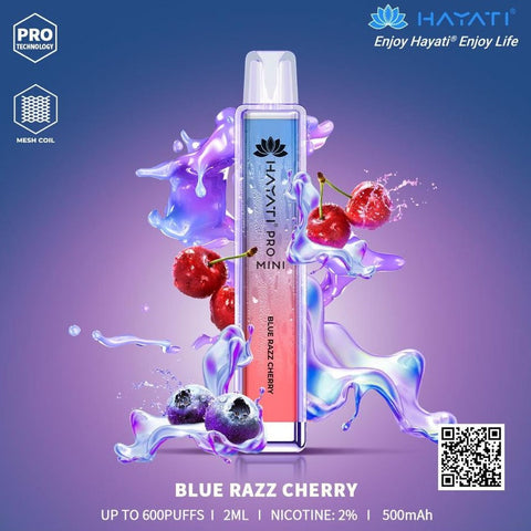 Hayati Pro Mini 600 Blue Razz Cherry 