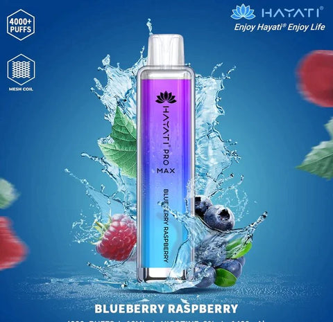 Hayati ProMax 4000 Puffs Blue Berry Raspberry 