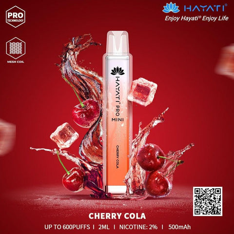 Hayati Pro Mini 600 Cherry Cola