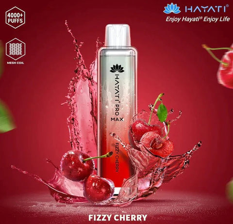 Hayati ProMax 4000 Puffs fizzy Cherry