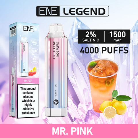 ENE Elux Legend 4000 Puffs Mr Pink