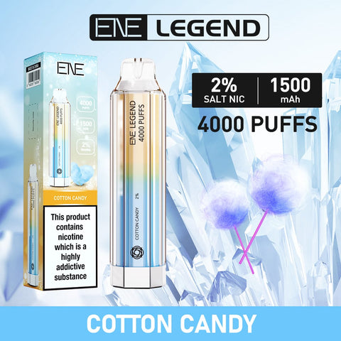 ENE Elux Legend 4000 Puffs  Cotton Candy