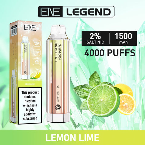 ENE Elux Legend 4000 Puffs  Lemon Lime