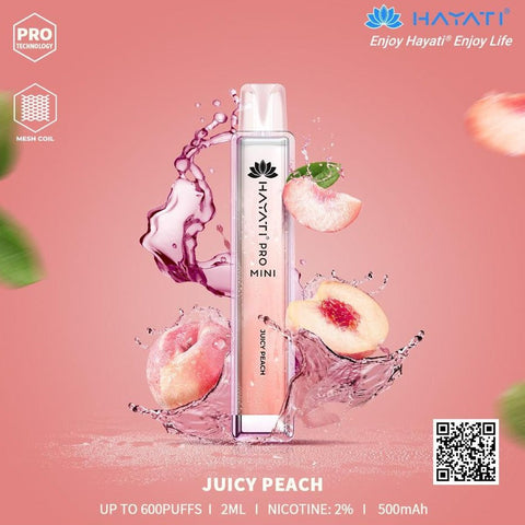 Hayati Pro Mini 600 Juicy Peach