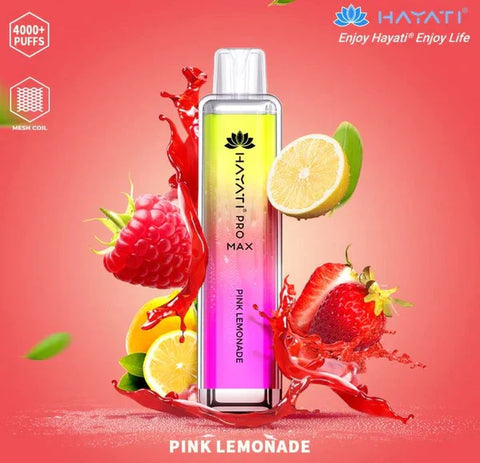 Hayati ProMax 4000 Puffs Pink lemonade