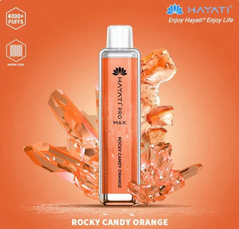 Hayati ProMax 4000 Puffs Rocky Candy Orange