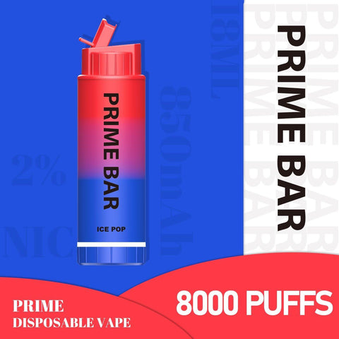 Prime Bar 8000 Disposable Vape Puff Pod Device vapeclubuk.co.uk