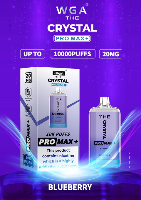 The Crystal Pro Max 10000 Blue Berry