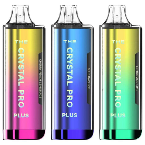 The Crystal Pro Plus 4000 Puffs Disposable Vape Pod Kit Pack of 10