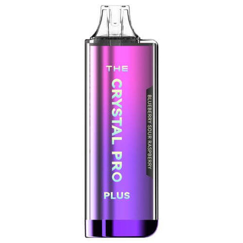 The Crystal Pro Plus 4000 Disposable Vape Pod Kit Box of 10 - Blueberry Sour Raspberry -Vapeuksupplier