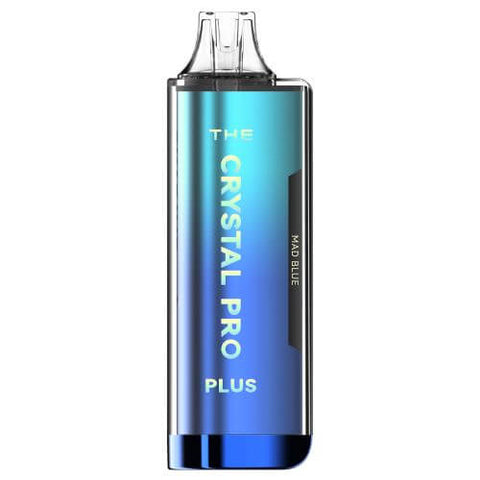 The Crystal Pro Plus 4000 Disposable Vape Pod Kit Box of 10 - Mad Blue -Vapeuksupplier